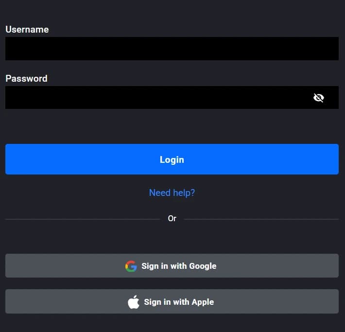 NinjaTrader OAuth login and approval screen