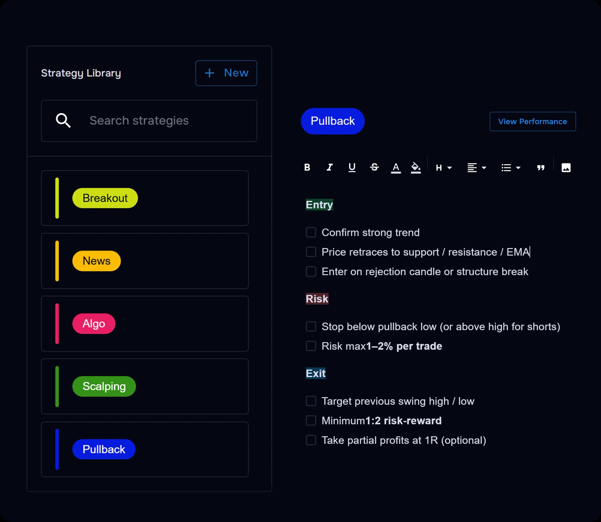 Lista de verificación para alineación de playbook